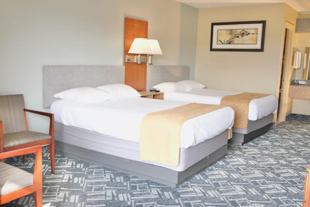 Deluxe Two Double Beds - Non-Smoking interior